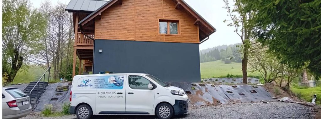Montaż filtrów do wody – dojazd serwisowy Podhale